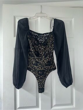 Windsor Black Dressy Bodysuit!